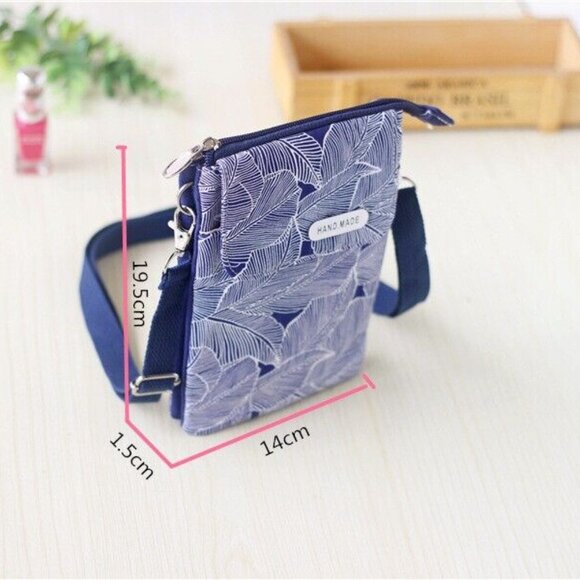 Women Cell Phone Purse Pouch Handbag Case Small Shoulder Bag Cross-body Wallet - Picture 4 of 15